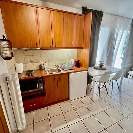 Modern Studio Large Veranda -Metro Station Suggrou Apartment Atena Exterior foto